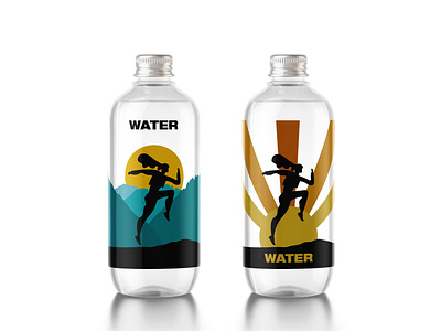 Etiquette Design - Water Bottle 2d art bottle bottledesign design etiquette graphic design print printdesign vector vectorart