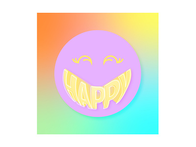 Emotional - Happy 2d branding design digital graphic design illustration logo poster poster design