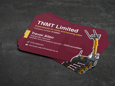 TNMT Limited - Business Card Design