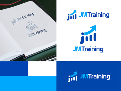 JM Training Logo/Branding arrow brand identity branding bridge design graphic design icon illustration illustrator improvement learning logo minimal sales success teaching trainer training typography vector