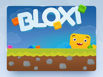 Bloxi - iOS mobile game app app design bitnoise bloxi design development ui
