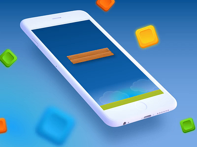 Bloxi - iOS mobile game app design bitnoise bloxi development