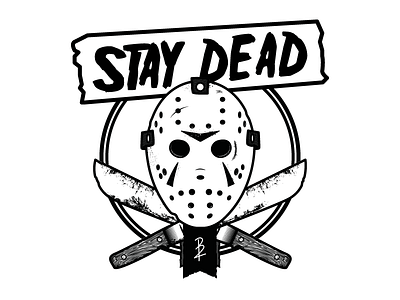 Stay Dead apparel design icon illustration illustrator stay vector