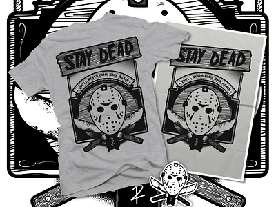 Stay Dead - Done! adobe design horror illustration illustrator movie vector