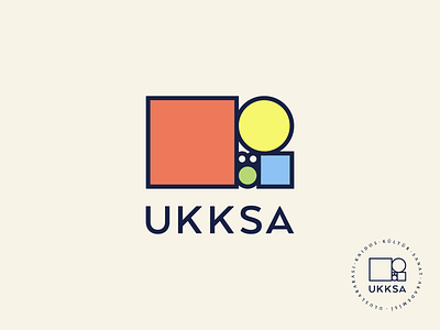 UKKSA academy logo art logo branding colorful logo culture logo datca logo golden ratio knidos logo