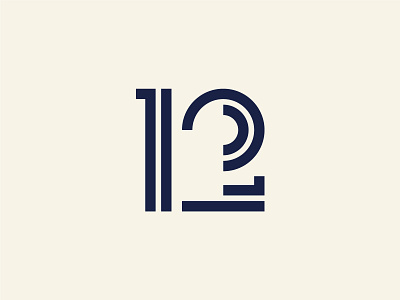 12 12 12 logo 12 type black branding istanbul logo negative space typography