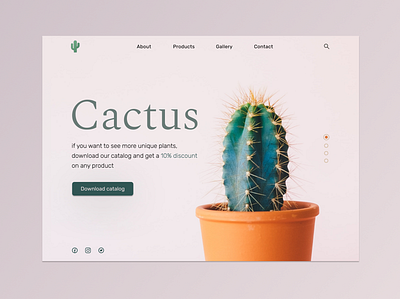 Landing Page design ui web