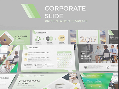 Corporate Slide Presentation Template advertisement best biz business business plan charts clean company corporate creative diagram ecommerce