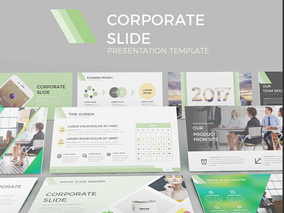 Corporate Slide Presentation Template