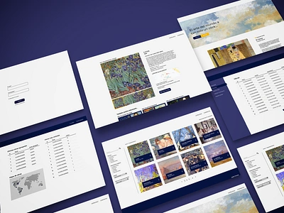 Museo de bolsillo - Online Museum backend design frontend ui ux web