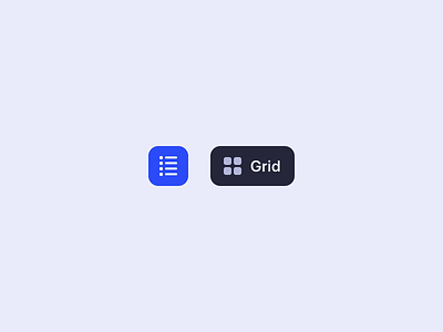 Grid / List view toggle animation button codepen css grid interface list micro interaction motion switch toggle ui ux