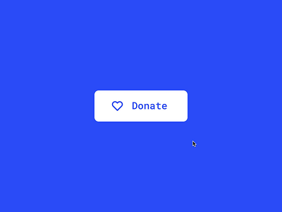 Donate button animation animation button codepen css donate form interface love micro interaction money motion pay ui ux
