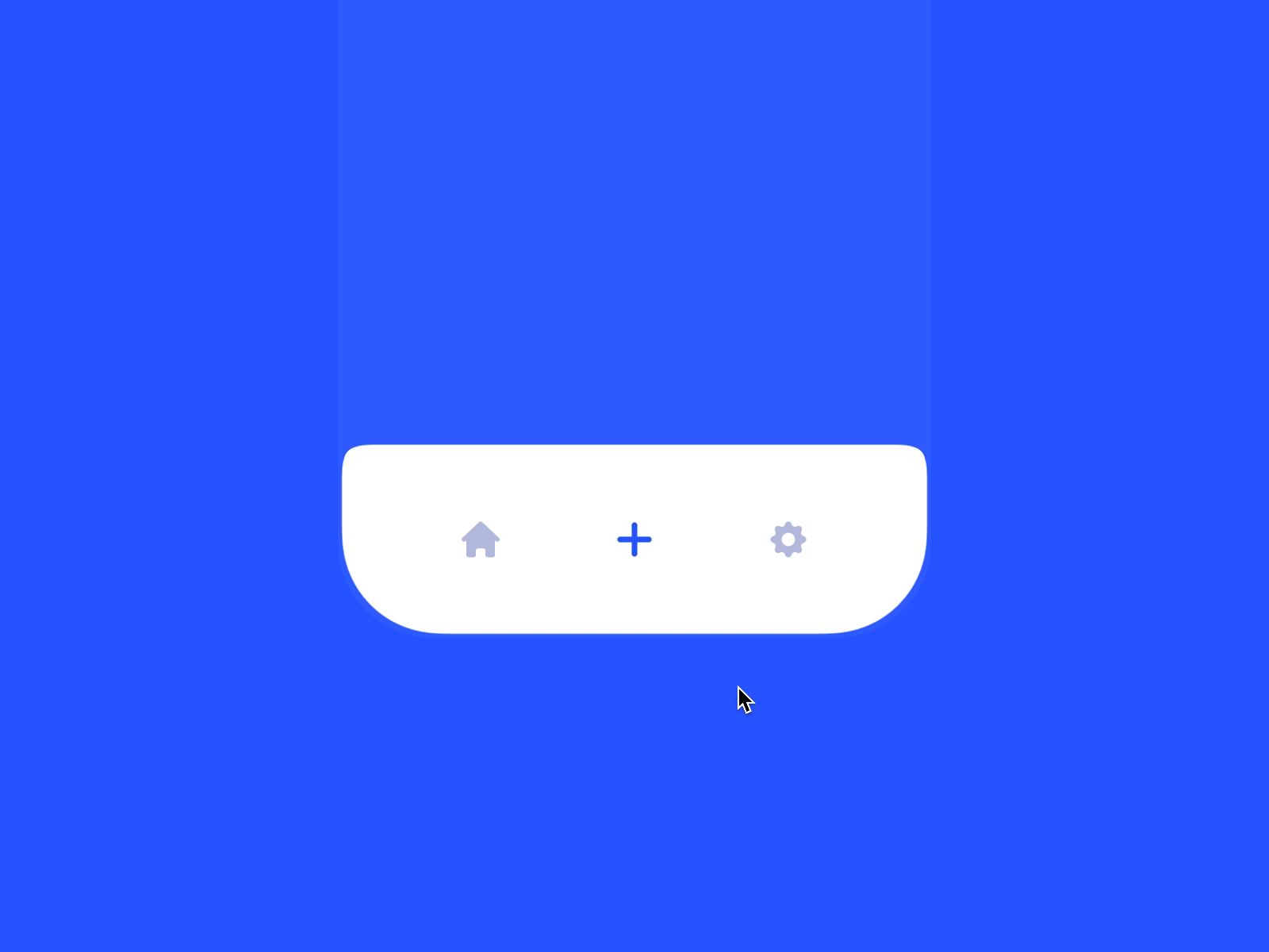 Bouncing tab bar by Aaron Iker on Dribbble