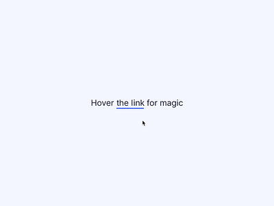 🔗Hover w/ animated letters animate animation button codepen css hover hover effect letters line link micro interaction minimal simple text underline