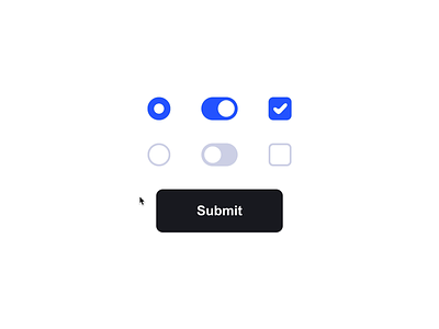 Liquid UI Elements animation button checkbox codepen css elements fluid form gooey gsap interface micro interaction motion radio svg switch toggle ui ux