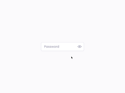 Password field animation animation codepen css eye form gsap hide input interface micro interaction motion password show toggle ui ux