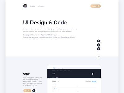 Portfolio 2016 WIP code design interface personal portfolio ui web website wip