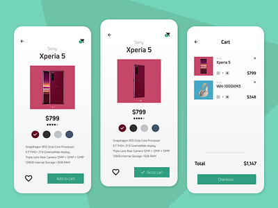Shopping App app app design ecommerce mobile app shopping ui ux