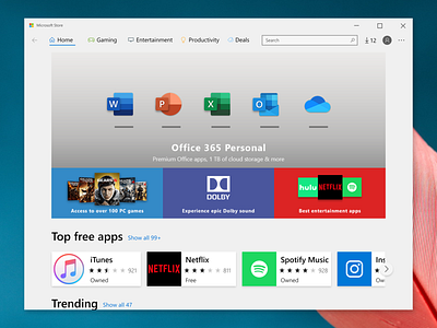 Microsoft Store Concept