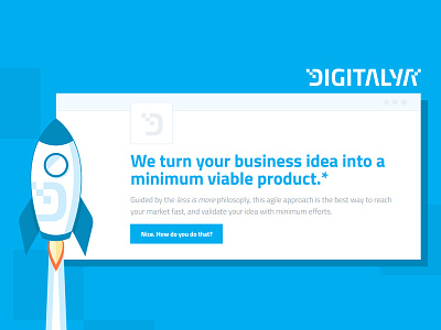 Step 1 - Done! build circle digitalya idea iteration lean lightbulb mvp startup