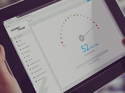 Factory sensor from our automation software