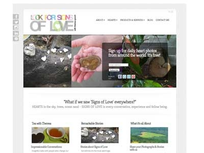 Look for Signs of Love Website