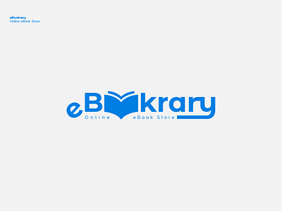 eBookrary design ebook ebooks idenity logo logo design logo design branding logodesign online store