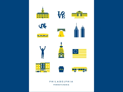 Philly Drexel Poster drexel university philadelphia poster