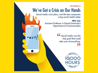 Drexel's 10,000 hours podcast podcast social media