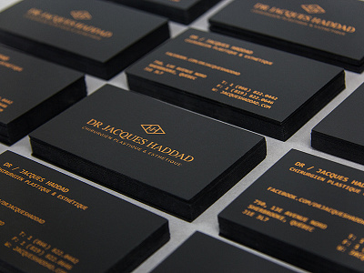 Dr Jacques Haddad Business Cards