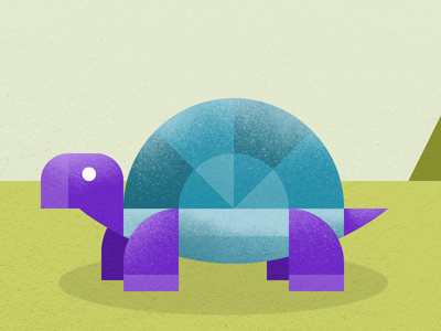 Turtle illustration illustrator texture turtle vector