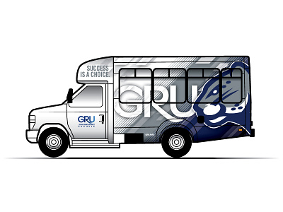 GRU Little Bus bus gru illustration jaguar