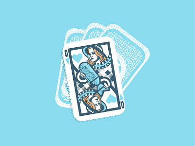 Sierra Hull Playing Cards cards design illustration playing cards queen