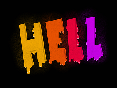 There's a place for some of us hell illustration shitty typography