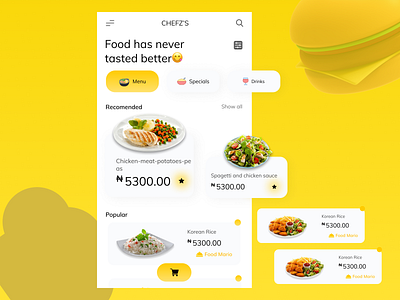 A food app design figma figma design figmaafrica food ui