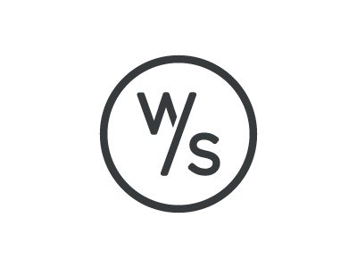 Wier / Stewart Logo agency logo one color wierstewart ws