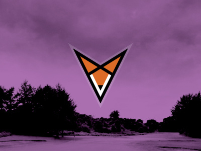 Too Evolved fennec fox logo