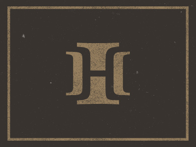 Triple H branding h letter lettering logo