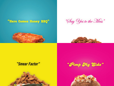 Reality Food Campaign Concept advertising concept copy writing food fpo print ad wings