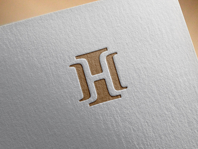 Headwaters Letterpress branding golf h letterpress mark par 3