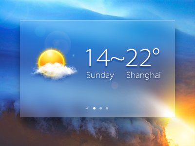 Weather blue cloud shanghai sun temperature weather