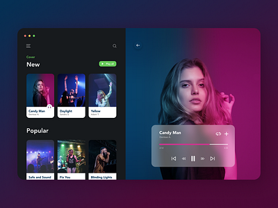 Music Player Concept