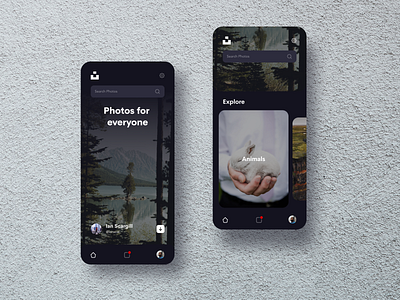 Unsplash Concept App