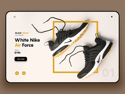 Landing Page Nike Air Shoes