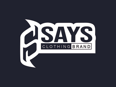 SAYS (Clothing Brand) by Randi on Dribbble