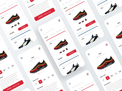 Ecommerce shoe app