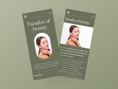 News app appdesign beauty cosmetics mobile app news app reading app trend ui ui design ux