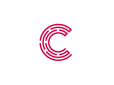 Cherry c cherry labyrinth logo red solution