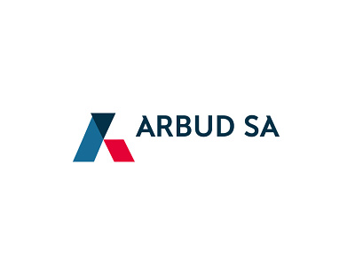 Arbud SA a letter building company monogram