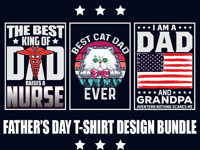 Father s Day T shirt Deisgn Bundle